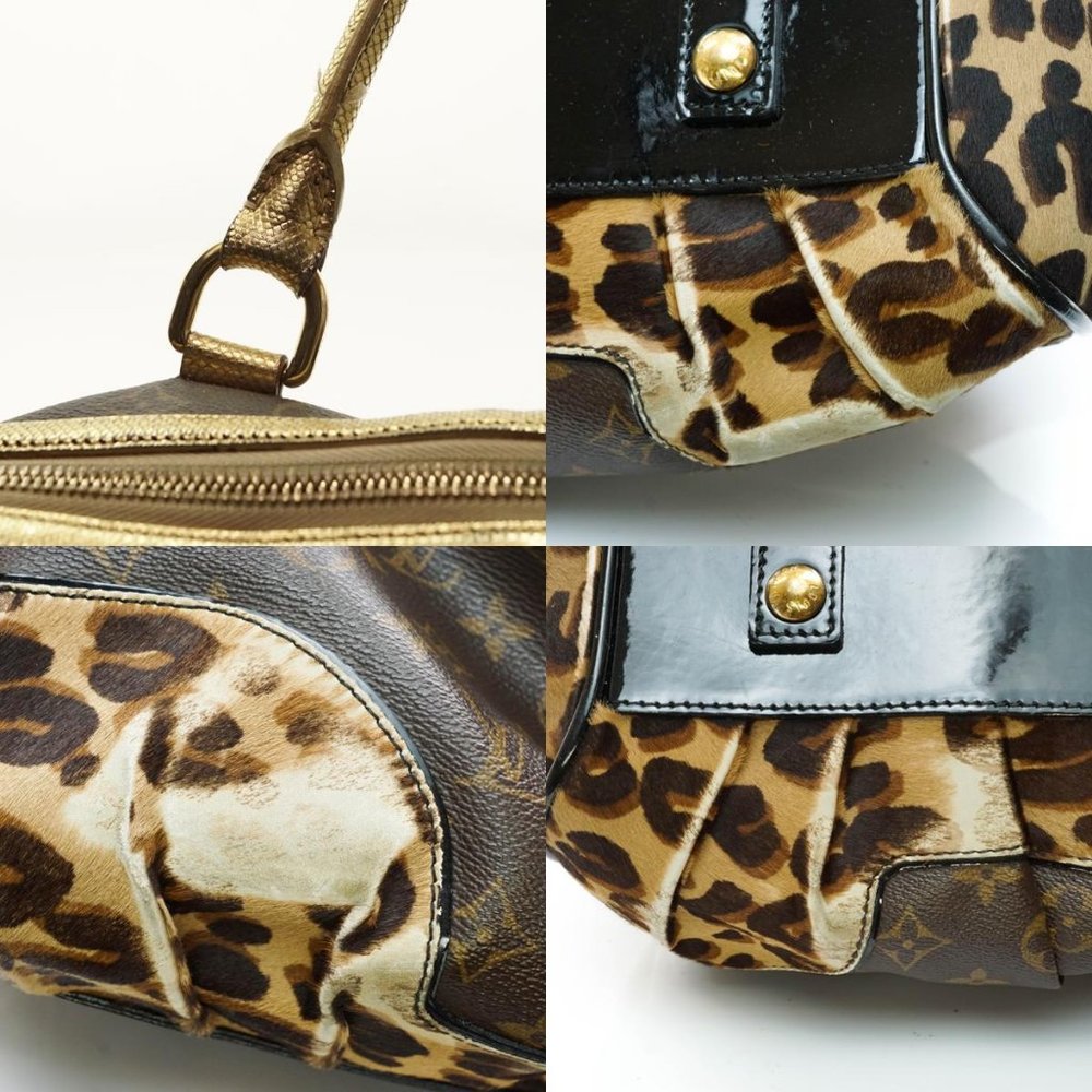 Auth Louis Vuitton Stephen Leopard Bag #4123L11 - Picture 12 of 15